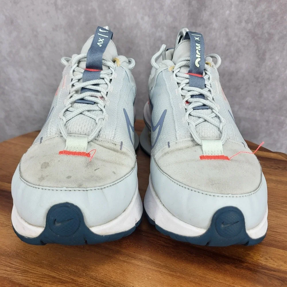 Nike Air Max Interlock Running Shoes‎ Womens 9 Aura Ashen Slate White Sneakers